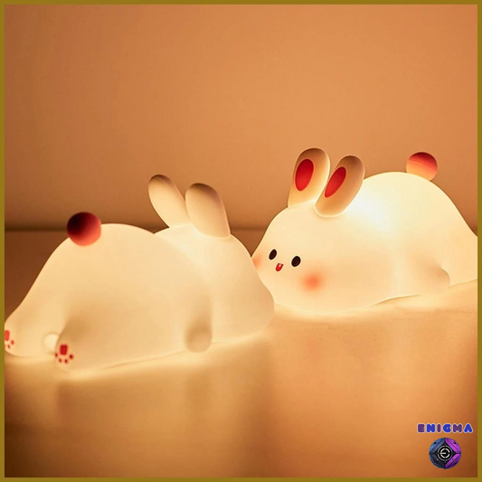 Lámpara Led Conejito en Silicona🐰